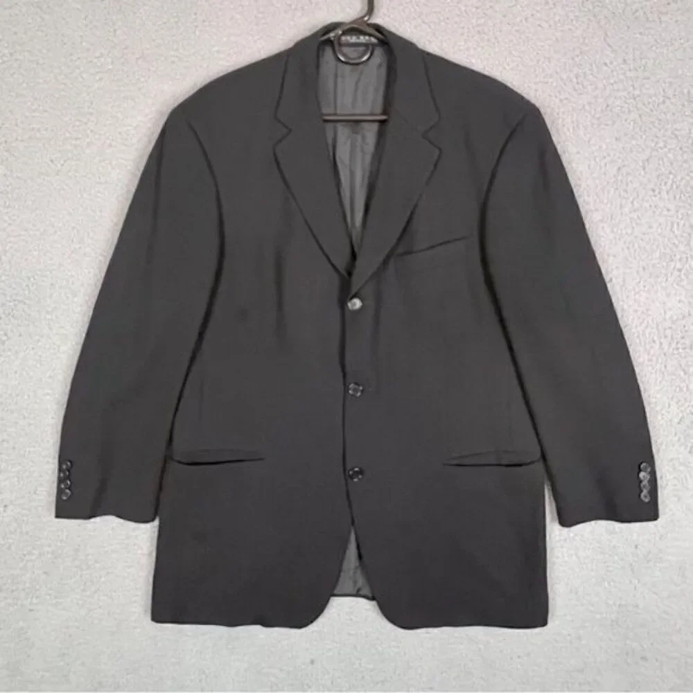 HUGO BOSS MENS BLACK BLAZER SIZE 42R